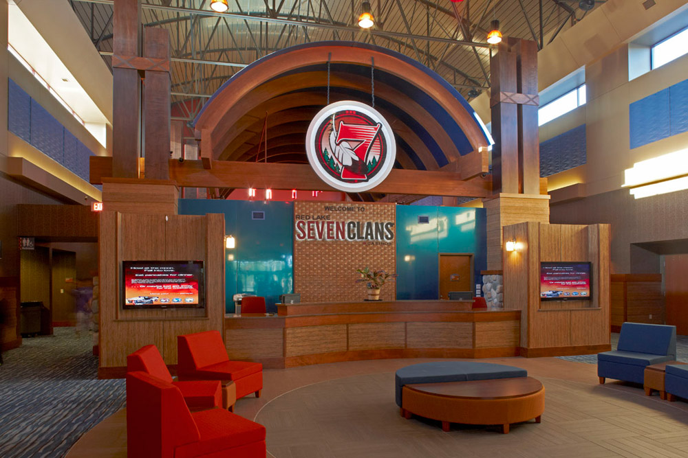 Seven Clans Casino - Red Lake Hotel Lobby