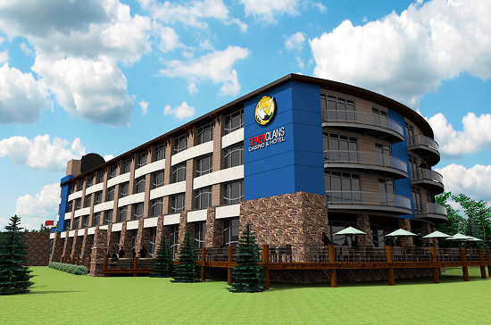 Seven Clans Casino - Exterior del Hotel Warroad