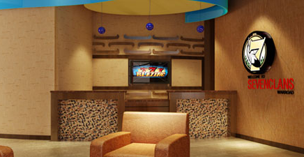 Seven Clans Casino-Lobby hotelu Warroad